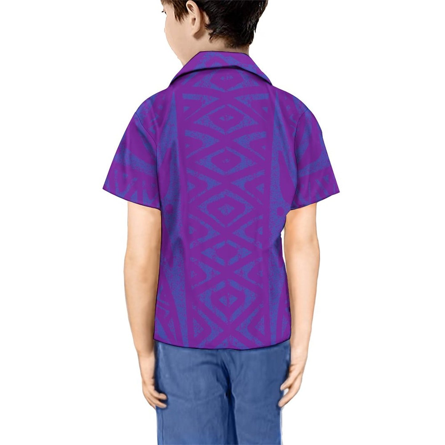 Chemise tita imprimée violet
