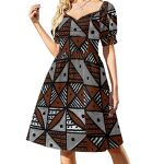 Robe ana imprimée gatu