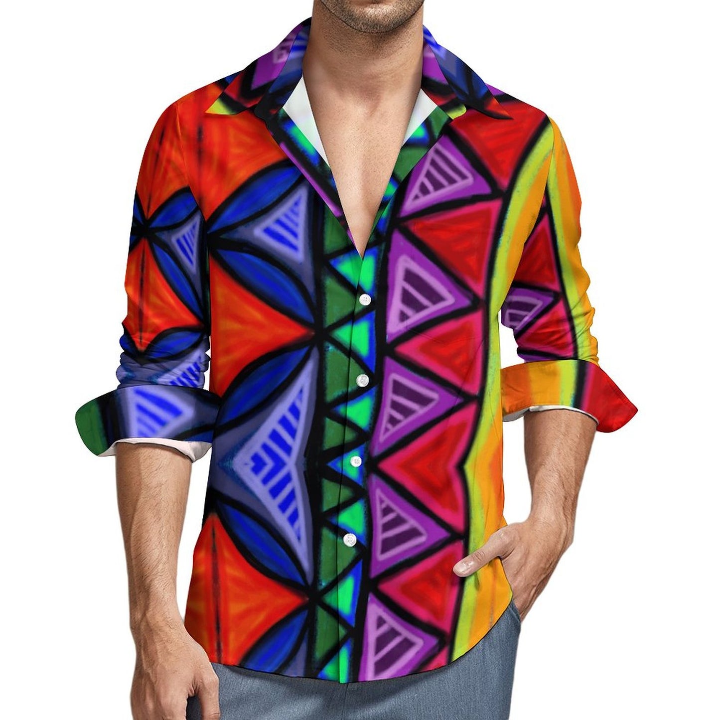 Chemise eva imprimé muliticolore
