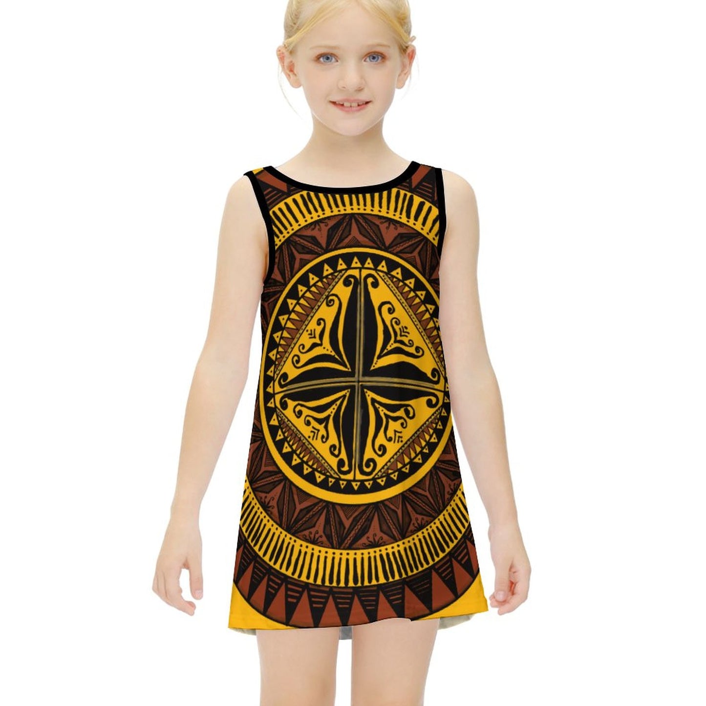 Robe lina imprimée gatu