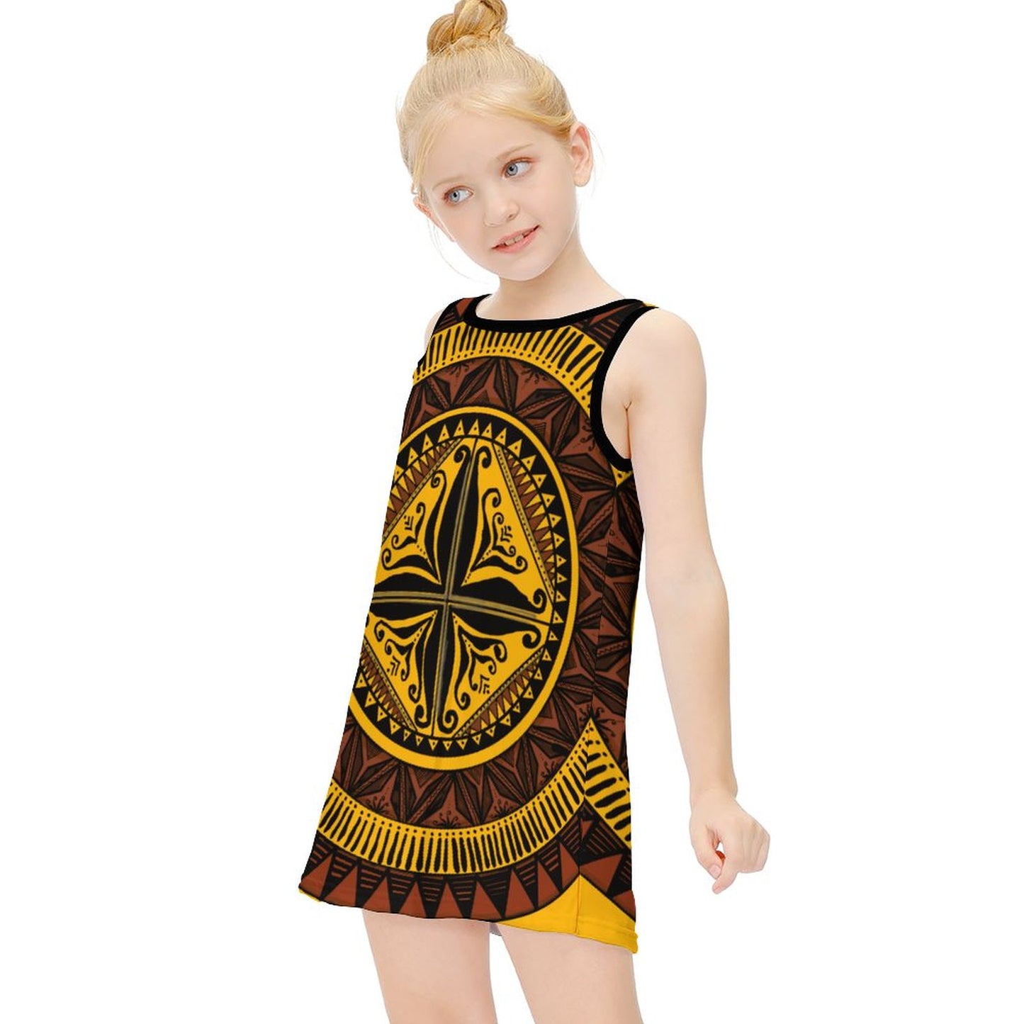 Robe lina imprimée gatu