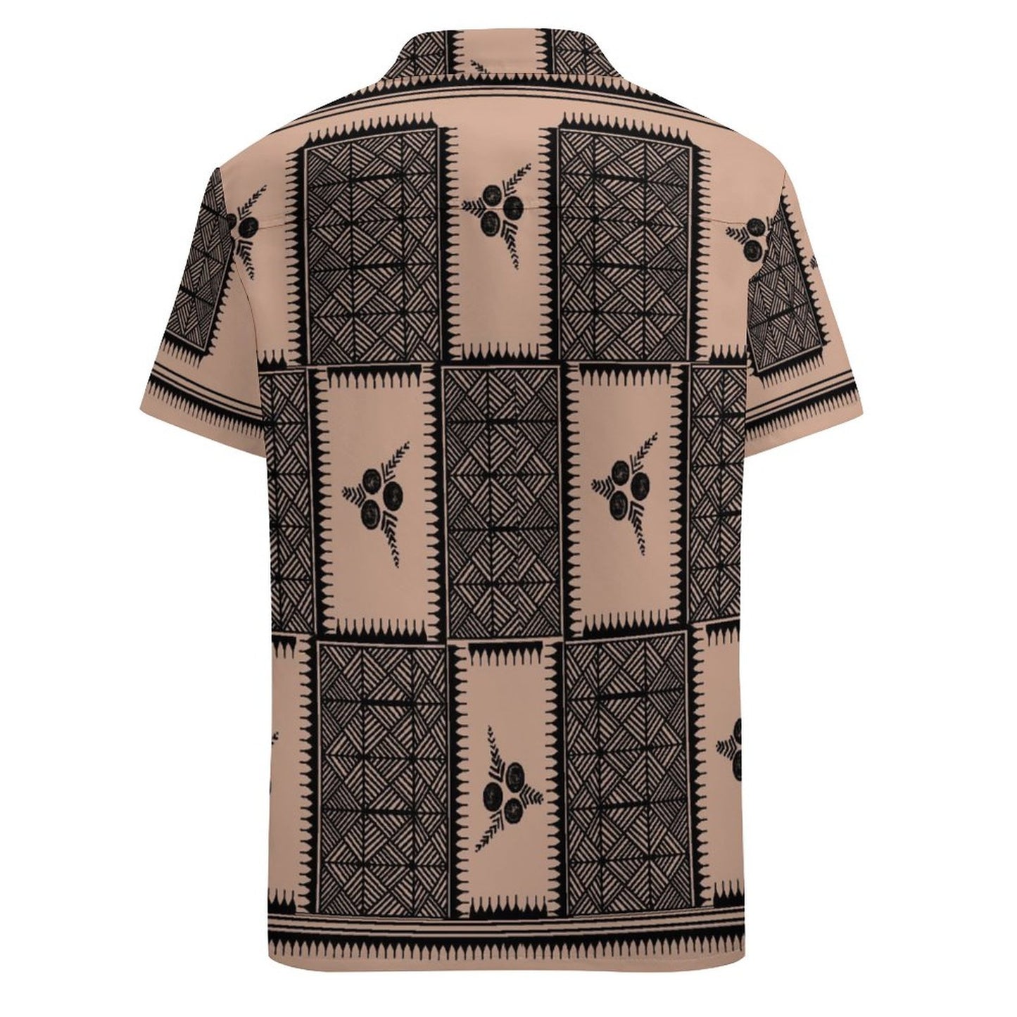 Chemise hévi marron imprimé gatu toga