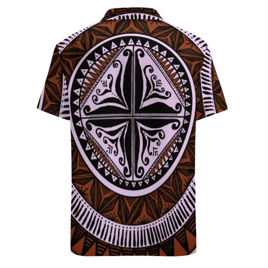Chemise hévi rose imprimée gatu