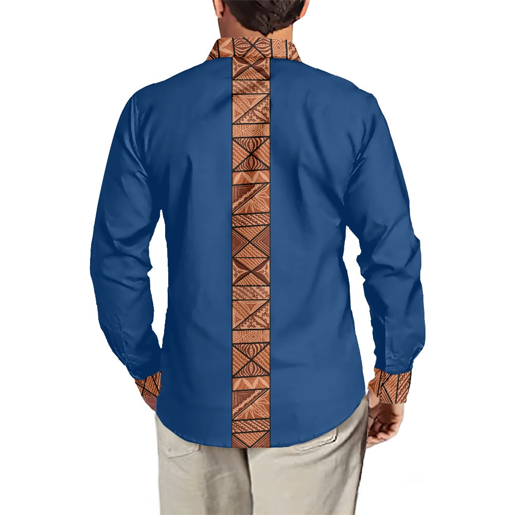 Chemise mata bleue gatu