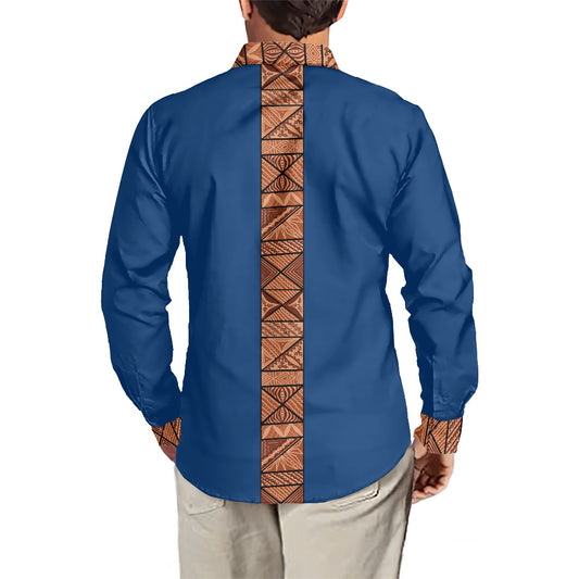 Chemise mata bleue gatu