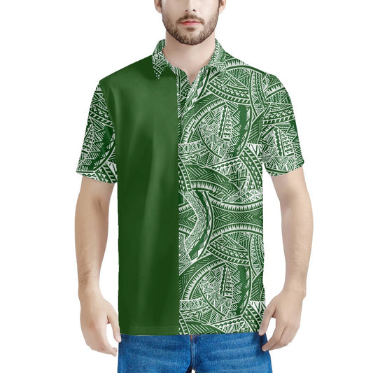 Polo vert homme
