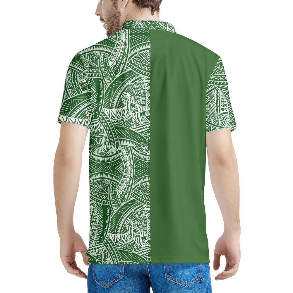 Polo vert homme