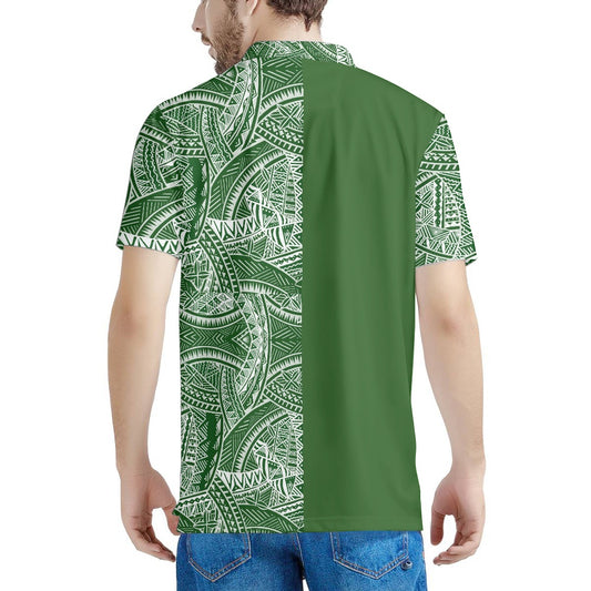 Polo vert homme