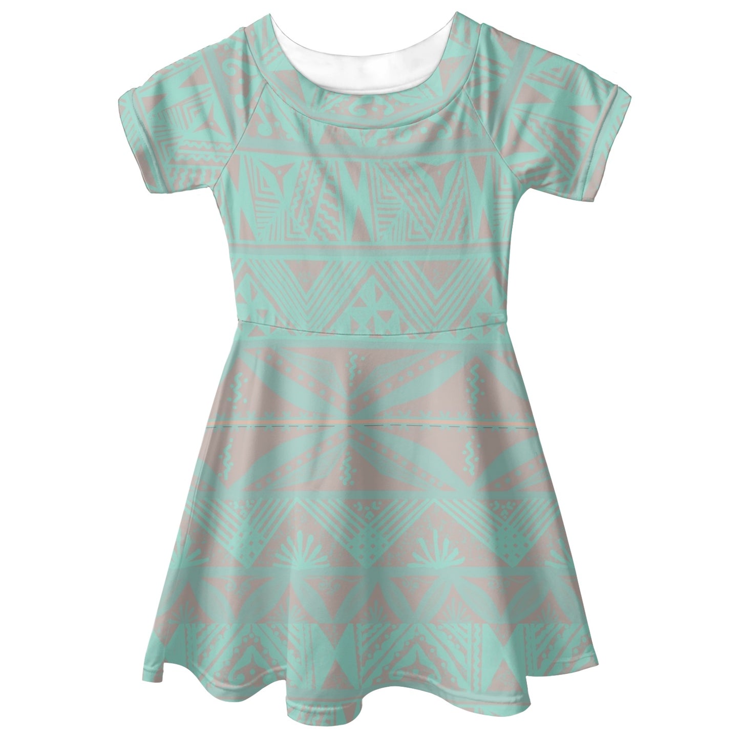 Robe lina mauve imprimée gatu