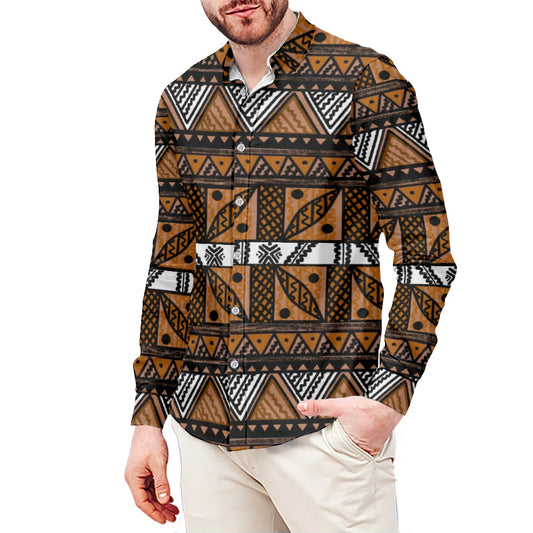 Chemise mata imprimée gatu