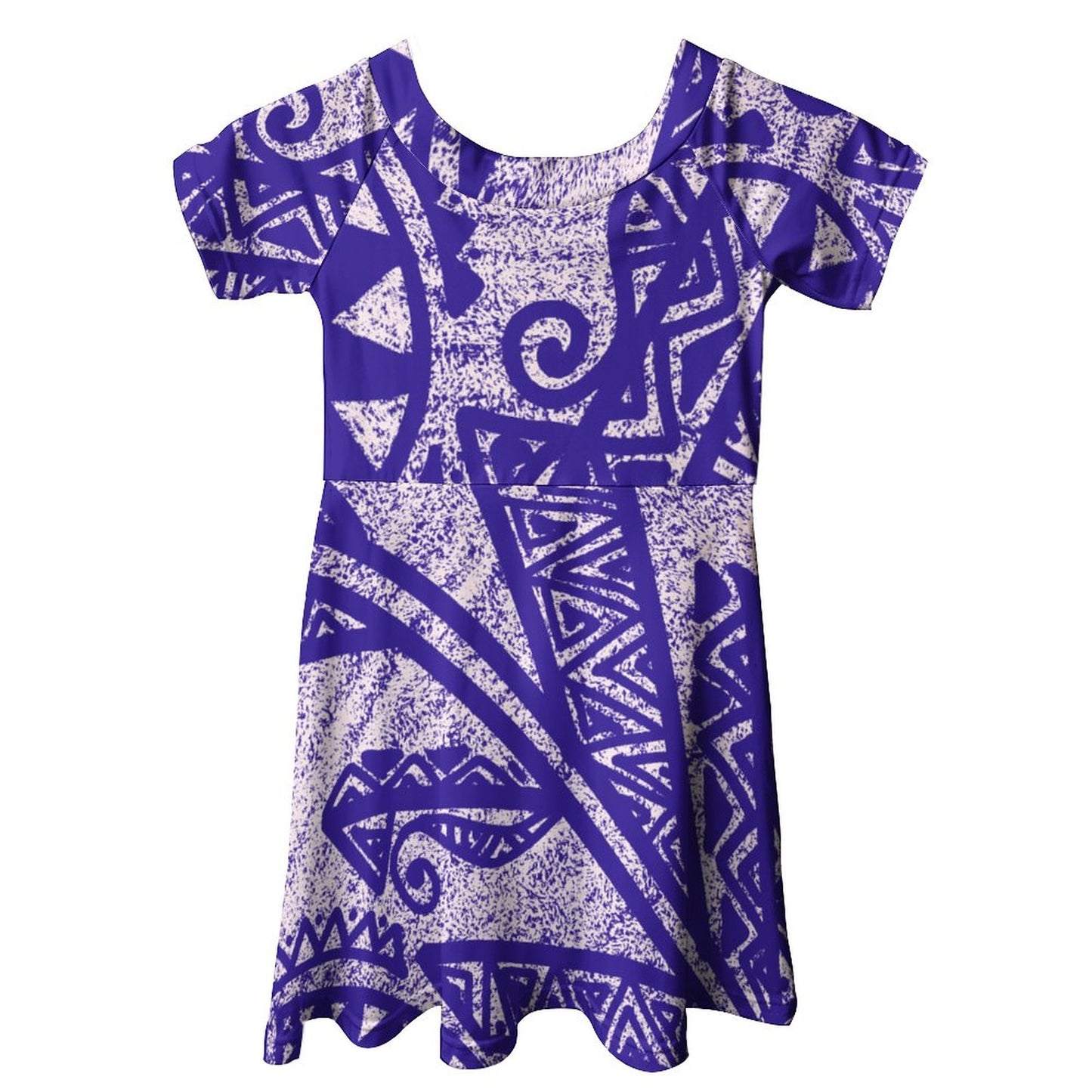 Robe laa imprimée violet