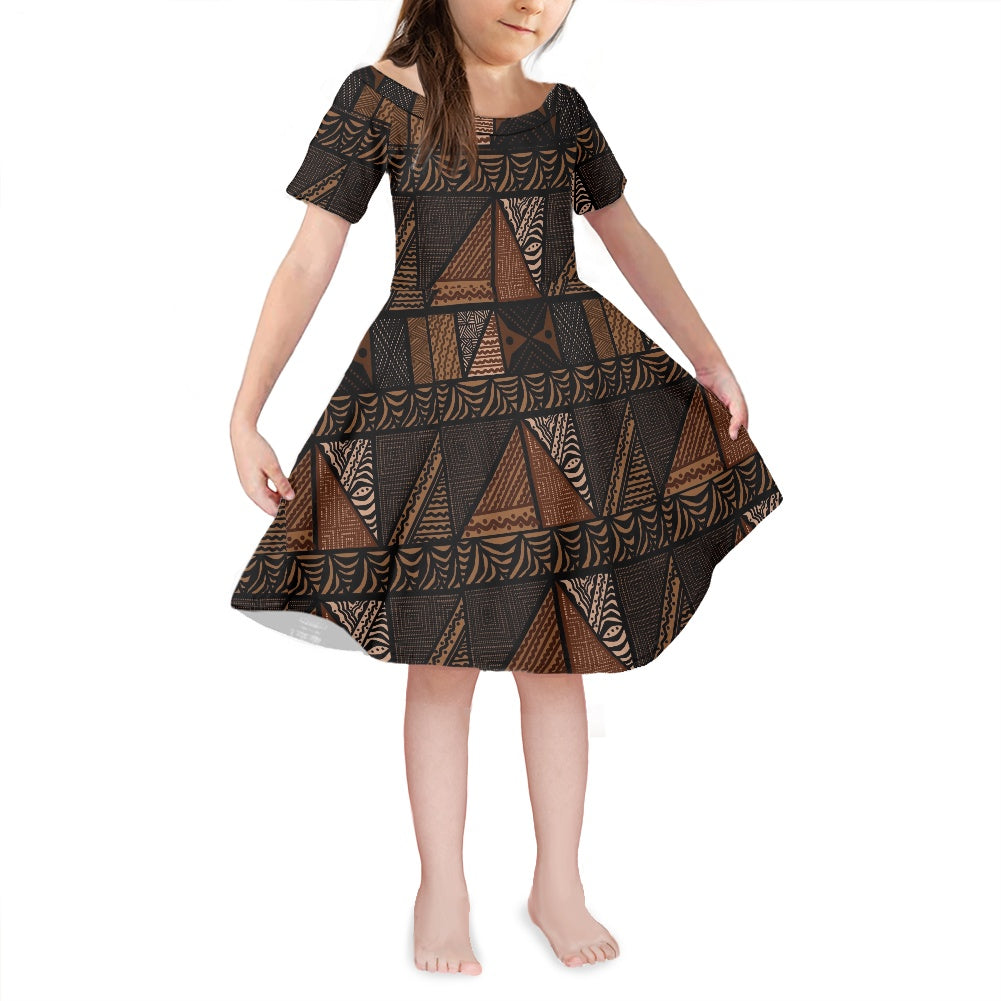 Robe lina imprimée gatu