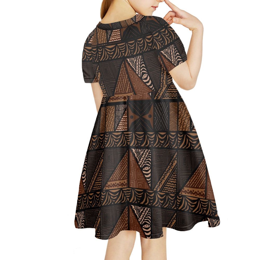 Robe lina imprimée gatu