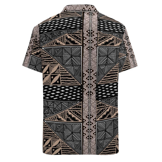 Chemise hévi blanc imprimée gatu