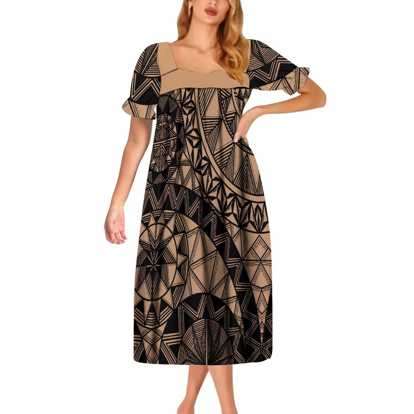 Robe Polé caramel