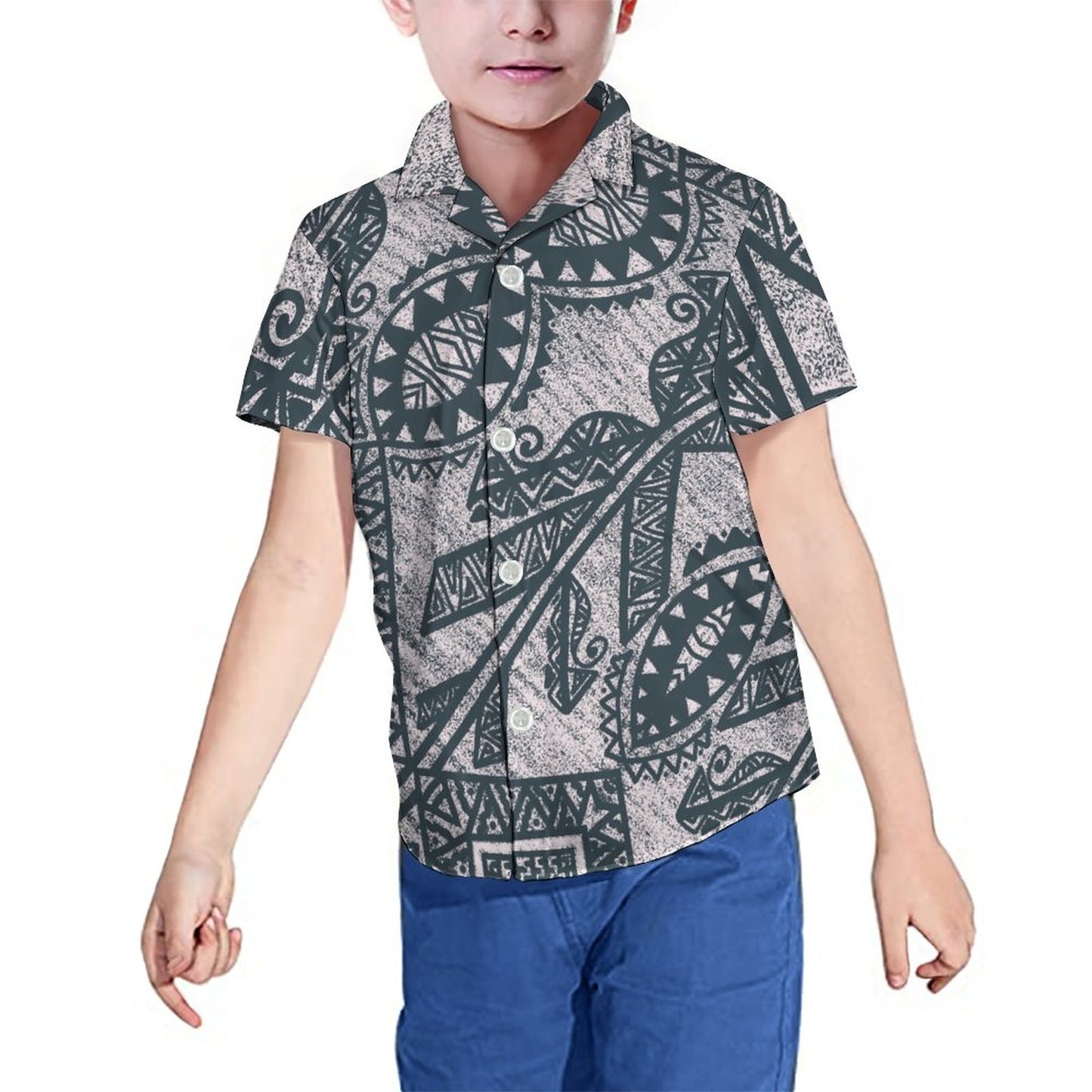 Chemise tita imprimée vert