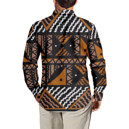 Chemise mata imprimée gatu