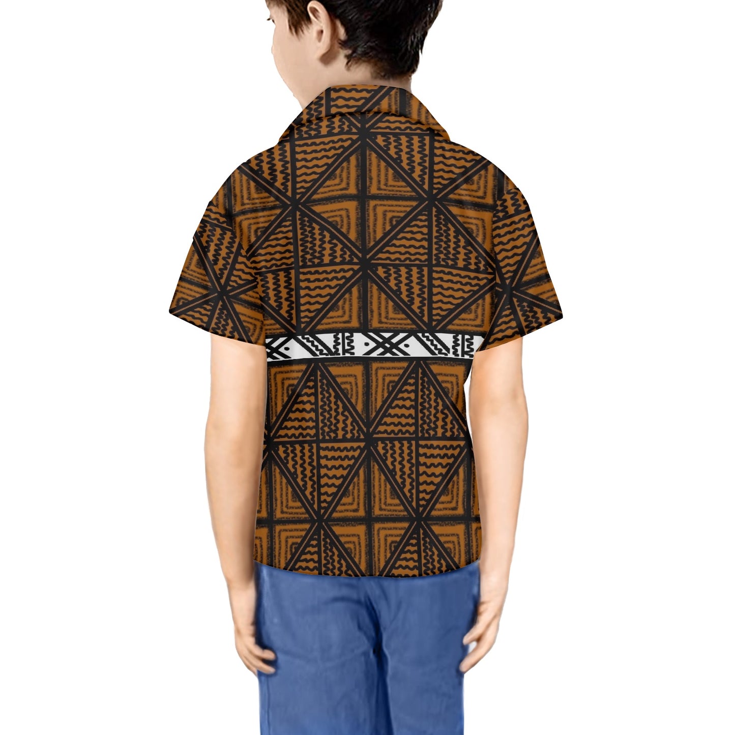 Chemise matt imprimé gatu