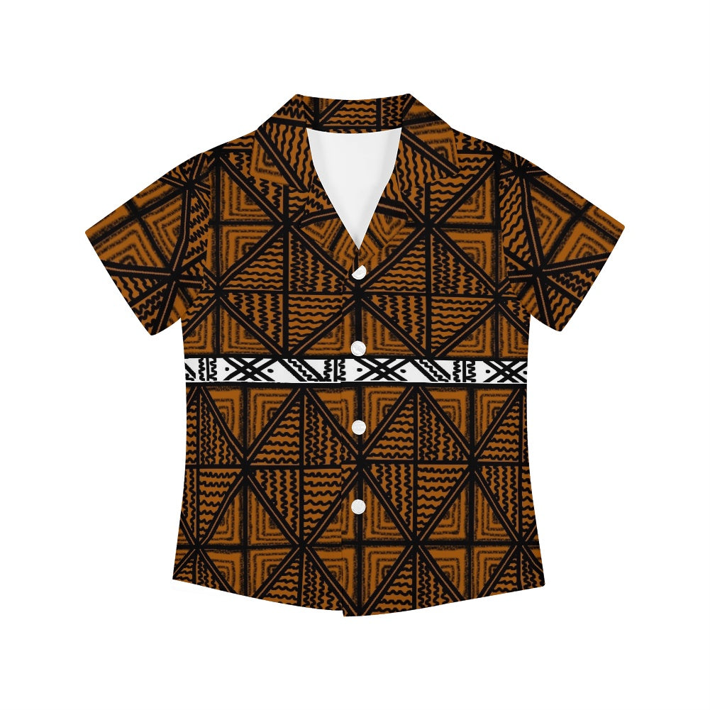 Chemise matt imprimé gatu