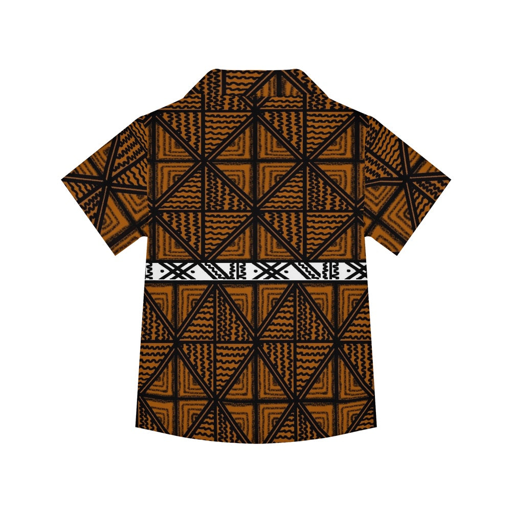 Chemise matt imprimé gatu