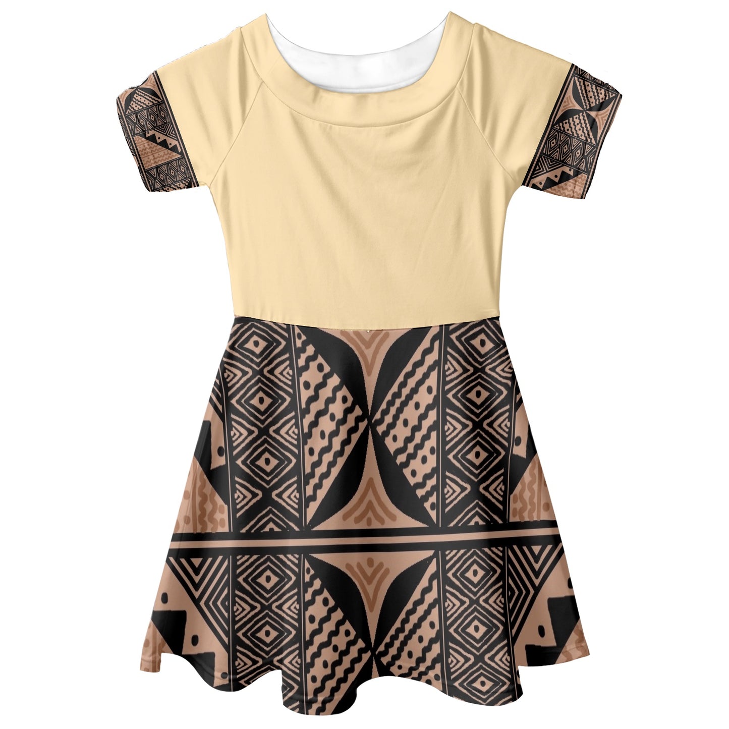Robe petite fille gatu beige