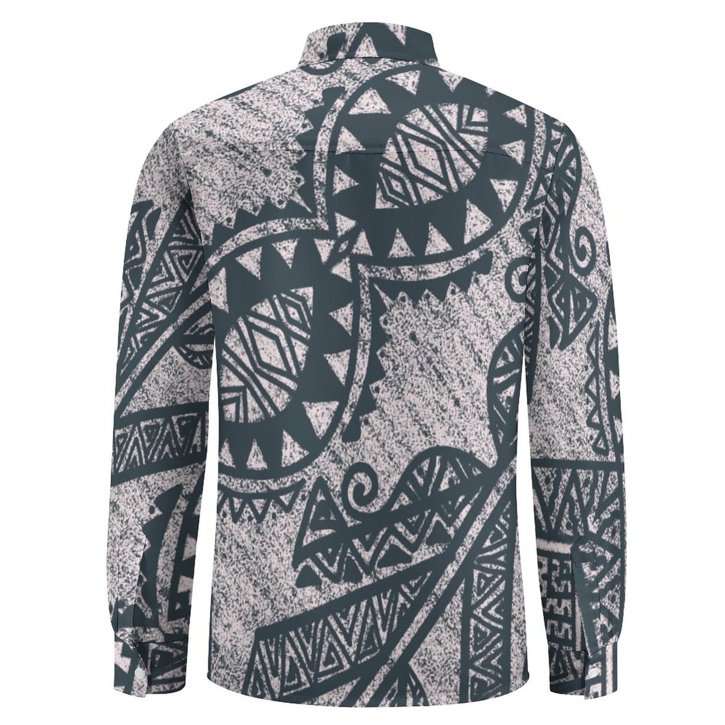 Chemise vert foncé kalaga imprimé gatu