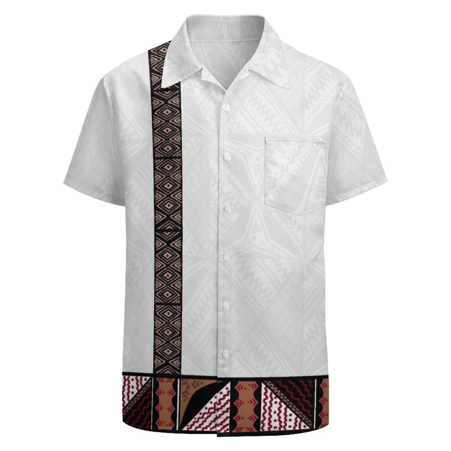 Chemise hévi blanc ta tapa gatu