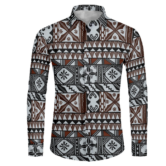 Chemise mata imprimée gatu