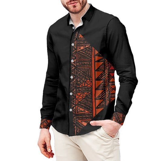 Chemise mata imprimée gatu