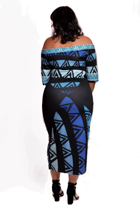 Robe longue leï
